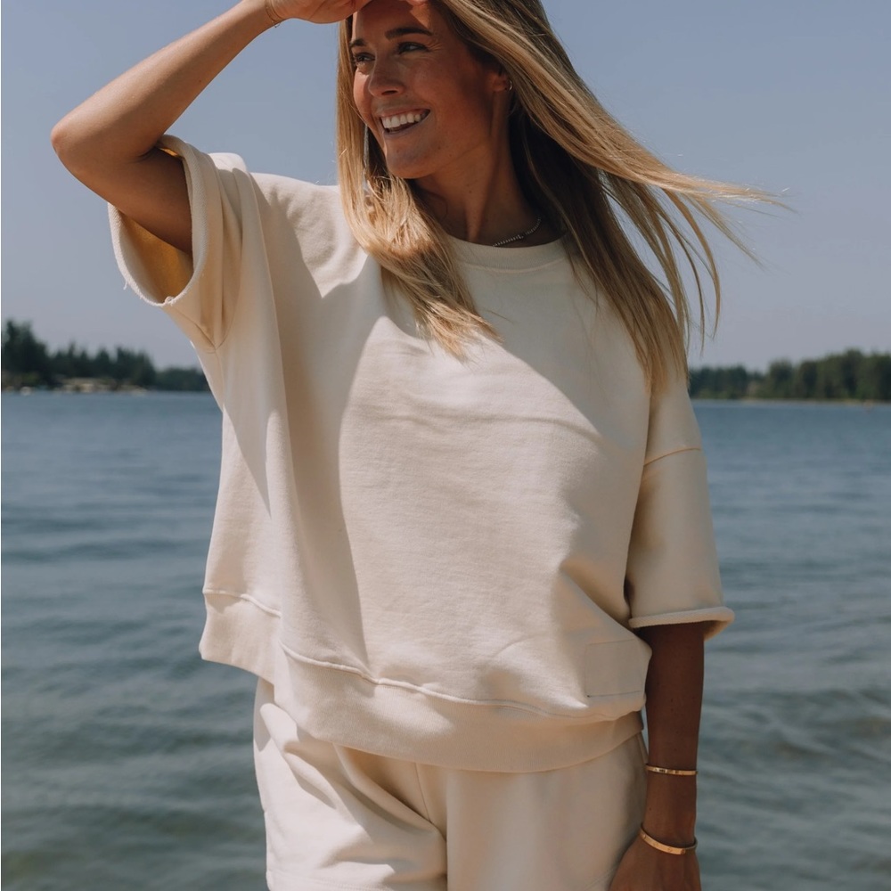 Daily Drills - Brand New Cropped Sleeve Crew
